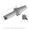 Vyvrtávací tyč dokončovací BT40x40-200 MAS-BT